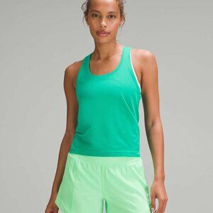 Lululemon Kelly Green Swiftly Tank Race Length 6